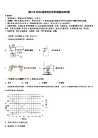 海口市2026年中考化学考试模拟冲刺卷（含答案解析）
