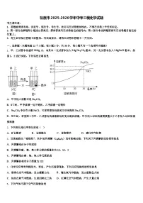 松原市2025-2026学年中考三模化学试题（含答案解析）