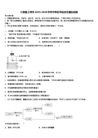 江西省上饶市2025-2026学年中考化学适应性模拟试题（含答案解析）