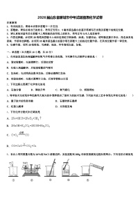2026届山东省聊城市中考试题猜想化学试卷（含答案解析）