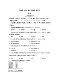 2026年河南省周口市鹿邑县部分乡镇中考一模化学试题含答案