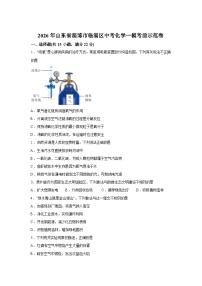 2026年山东省淄博市临淄区中考一模考前示范化学试卷含答案