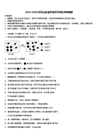 2025-2026学年山东省菏泽市中考化学押题卷（含答案解析）