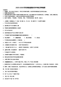 2025-2026学年陕西省榆林市中考化学押题卷（含答案解析）