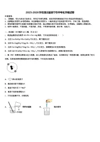 2025-2026学年四川省遂宁市中考化学模试卷（含答案解析）