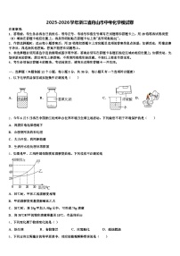 2025-2026学年浙江省舟山市中考化学模试卷（含答案解析）