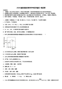 2026届安徽省合肥市中考化学最后一模试卷（含答案解析）