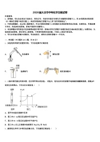 2026届大庆市中考化学五模试卷（含答案解析）