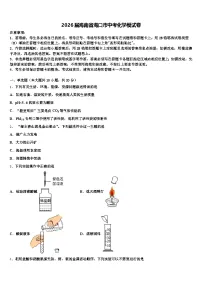 2026届海南省海口市中考化学模试卷（含答案解析）