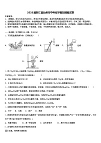 2026届浙江省台州市中考化学模拟精编试卷（含答案解析）