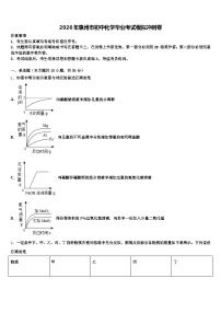 2026年惠州市初中化学毕业考试模拟冲刺卷（含答案解析）