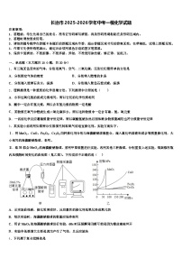 长治市2025-2026学年中考一模化学试题（含答案解析）