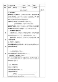 化学九年级上册第一节 化学真奇妙教案设计