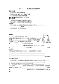 初中化学沪教版九年级上册基础实验2 二氧化碳的制取与性质导学案