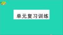 人教版九年级上册第一单元 走进化学世界综合与测试复习课件ppt