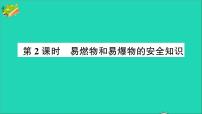 初中化学人教版九年级上册课题2 燃料的合理利用与开发完美版作业ppt课件