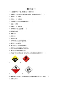 初中化学九年级下人教版期中卷三