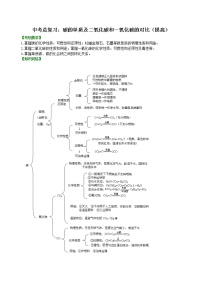 中考化学总复习：碳的单质及二氧化碳和一氧化碳的对比（提高）学案 (2)