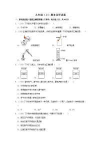 人教版九年级（上）期末化学试卷 (1)