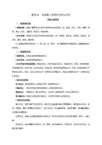 2021届中考化学二轮复习题型专练01  选择题之物质的性质与变化