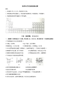 山东省烟台市海阳市2020-2021学年九年级下学期期中化学试题（word版 含答案）
