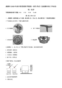 四川省成都市2020年中考化学试题（原卷版+解析版）