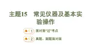 中考化学一轮复习基础考点一遍过（课件+新题练）主题15　常见仪器及基本实验操作
