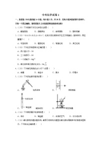 2021年广东省中考模拟化学试卷（word版 含答案）