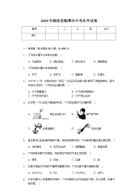 2020年湖南省湘潭市中考化学试卷