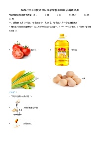 2021年黑龙江省哈尔滨市道里区中考模拟（零模）化学试题