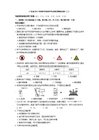2021年广东省初中学业水平考试化学模拟试卷（三）（WORD版，含答案）