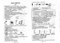 2021年安徽省阜阳市阜南县中考模拟化学试题（图片版）