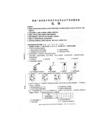 湖南省广益实验中学2021年初中毕业学业水平模拟考试化学试题（图片版）