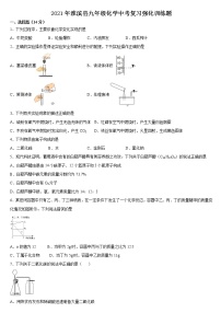 2021年河南省信阳市淮滨县九年级化学中考复习强化训练题（word版 含答案）