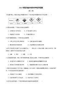 2021年四川省泸州市中考化学真题(word版 无答案)
