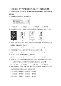 2020-2021学年部编版天津市红桥区八年级下册期末历史试卷（word版 含答案）