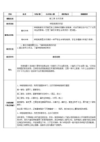 人教部编版九年级上册第3课 古代印度优秀教案