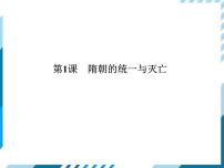 初中历史人教部编版七年级下册第1课 隋朝的统一与灭亡习题课件ppt