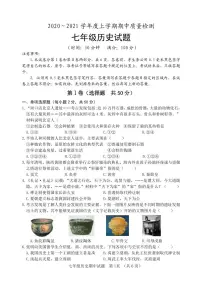 七上历史期中试题