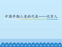 2020-2021学年第一课 中国境内早期人类的代表—北京人多媒体教学ppt课件