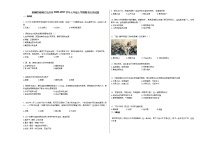 新疆塔城地区乌苏市2020-2021学年七年级上学期期末历史试题部编版