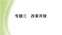 八年级历史下册期末专题复习三改革开放作业课件新人教版