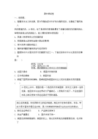 人教部编版历史九年级下册——期中测试卷五【含答案，可直接打印】