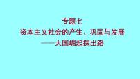 2022 云南 历史 中考复习 专题七 资本主义社会的产生、巩固与发展——大国崛起探出路 课件