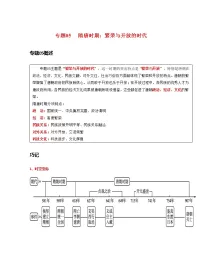 专题05 隋唐时期：繁荣与开放的时代-中考历史一轮复习 知识点精讲+练习