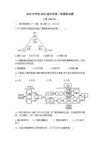 2022年四川省内江市隆昌市九年级二模历史试题（含答案）