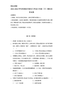 2021-2022学年河南省开封市兰考县八年级（下）期末历史试卷-（含解析）