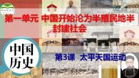 人教部编版八年级上册第3课 太平天国运动教案配套ppt课件