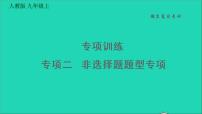 历史人教版九年级上册同步教学课件期末专题复习专项训练二非选择题题型专项