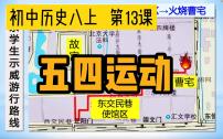 初中历史人教部编版八年级上册第13课 五四运动教课ppt课件